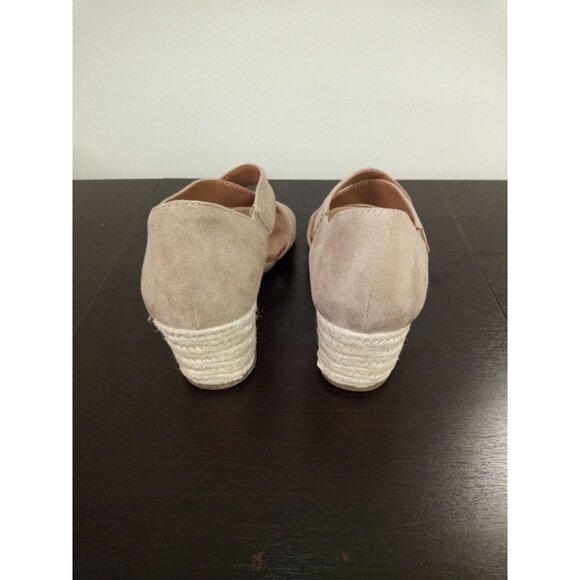 Style & Co. Zaddie Tan Wedge Criss Cross - Picture 4 of 8